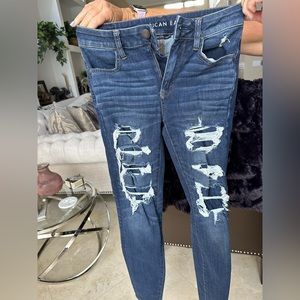 American eagle 360 next level stretch regular jeans